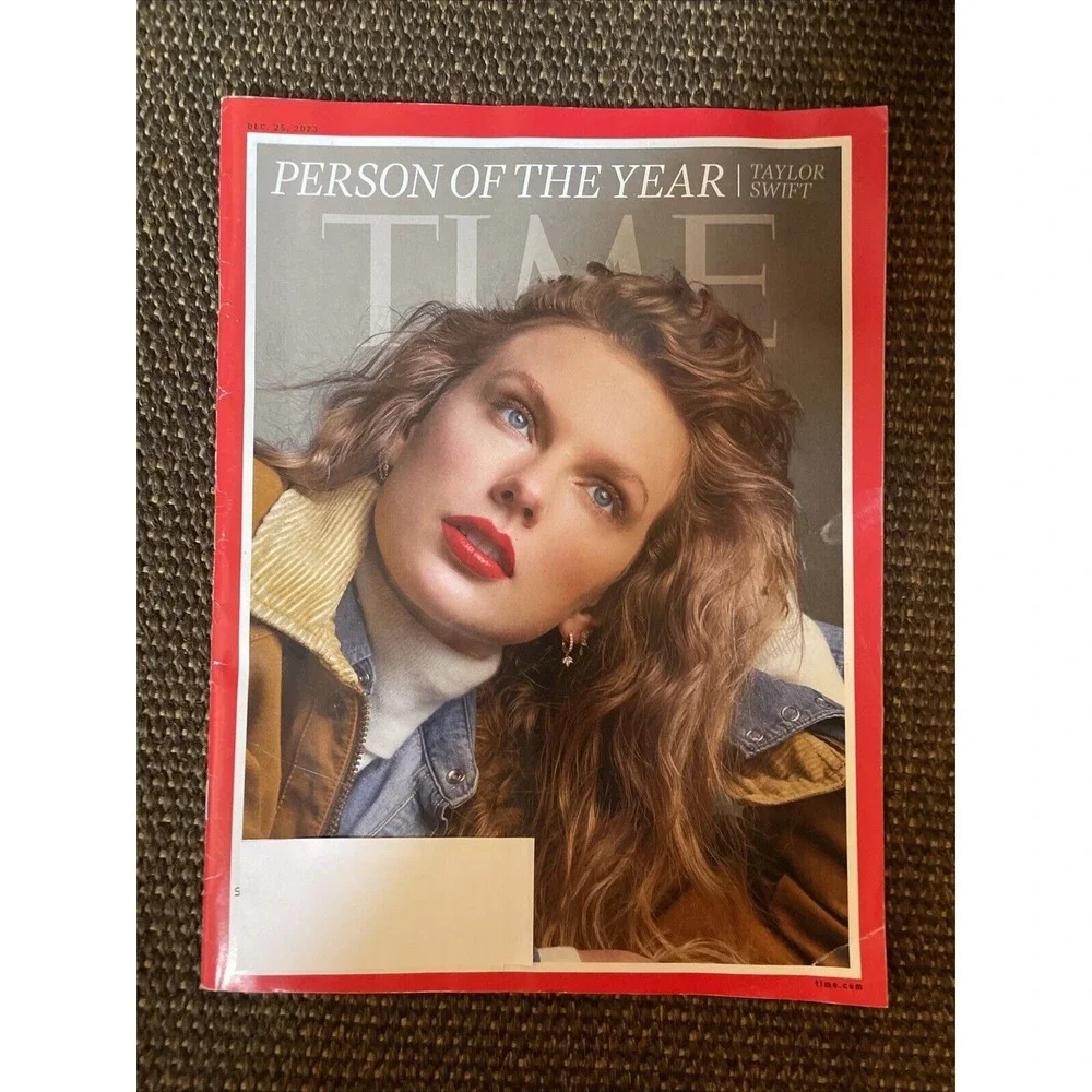 Time Magazine (December 2023) Taylor Swift- Person of The Year - Cover 1